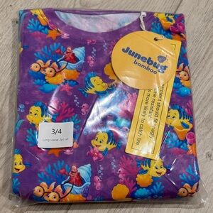 Junebug Bamboo Kids' Purple Matching Set - Long Sleeve 2pc